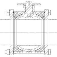 Vacuum ball valve